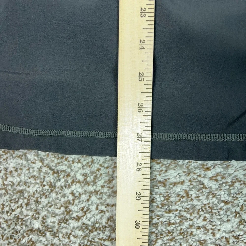 North Face‎ Pullover Mens Medium Gray Quarter Zip Long Sleeve Stretch Hiking Top